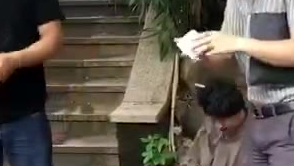 让乞丐捷足先登了
